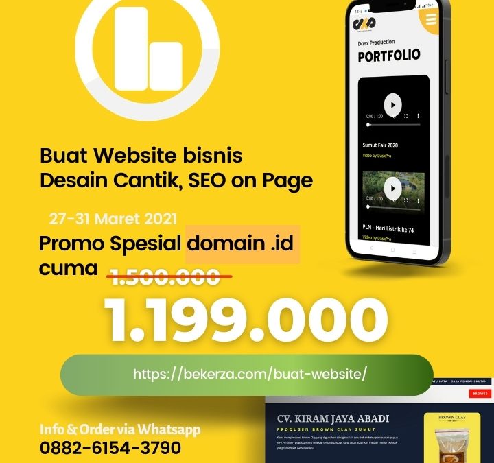 Promo Maret Buat Website.id
